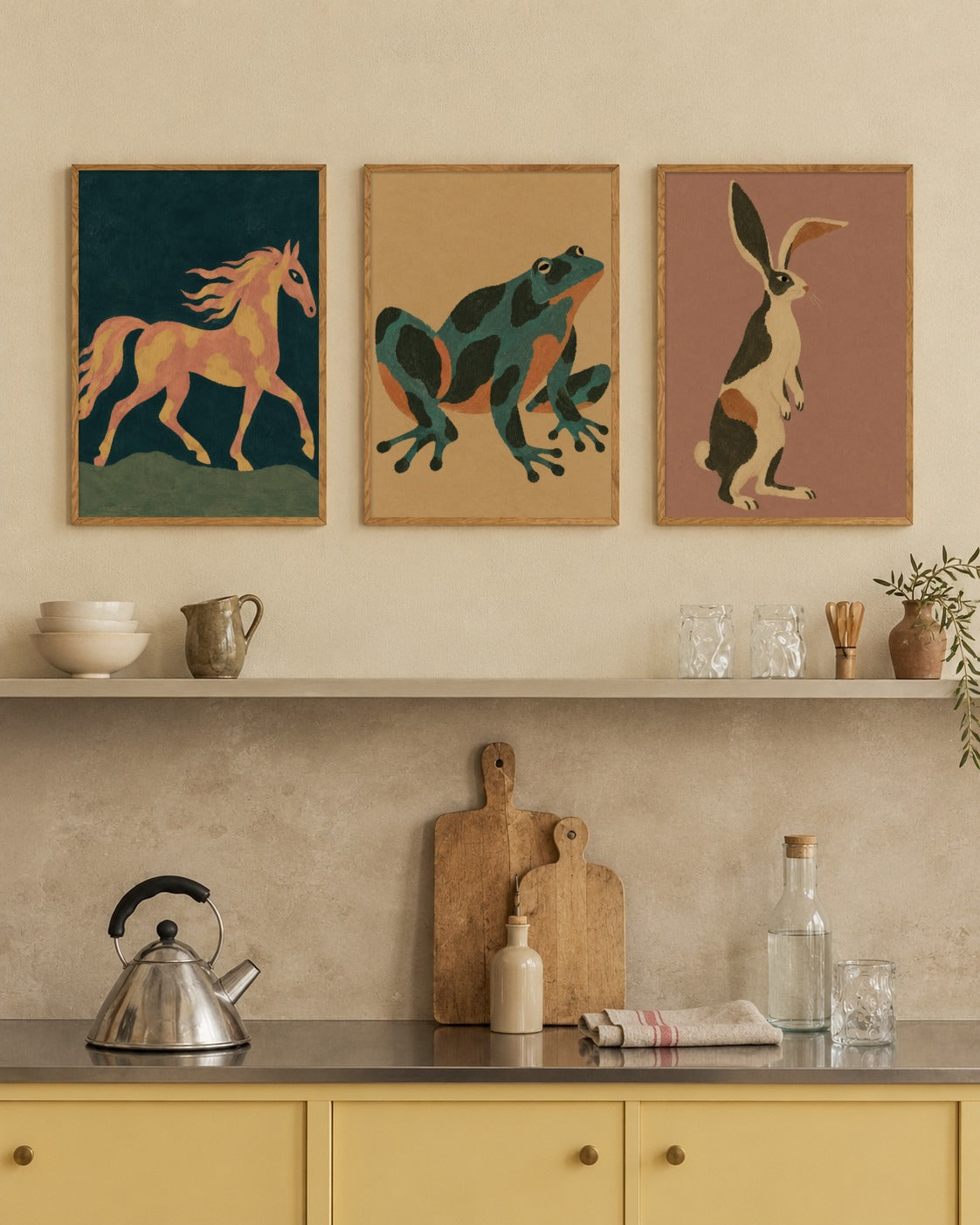 Play in Amber art print