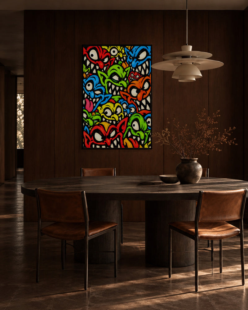Artwork details of Play in Indigo