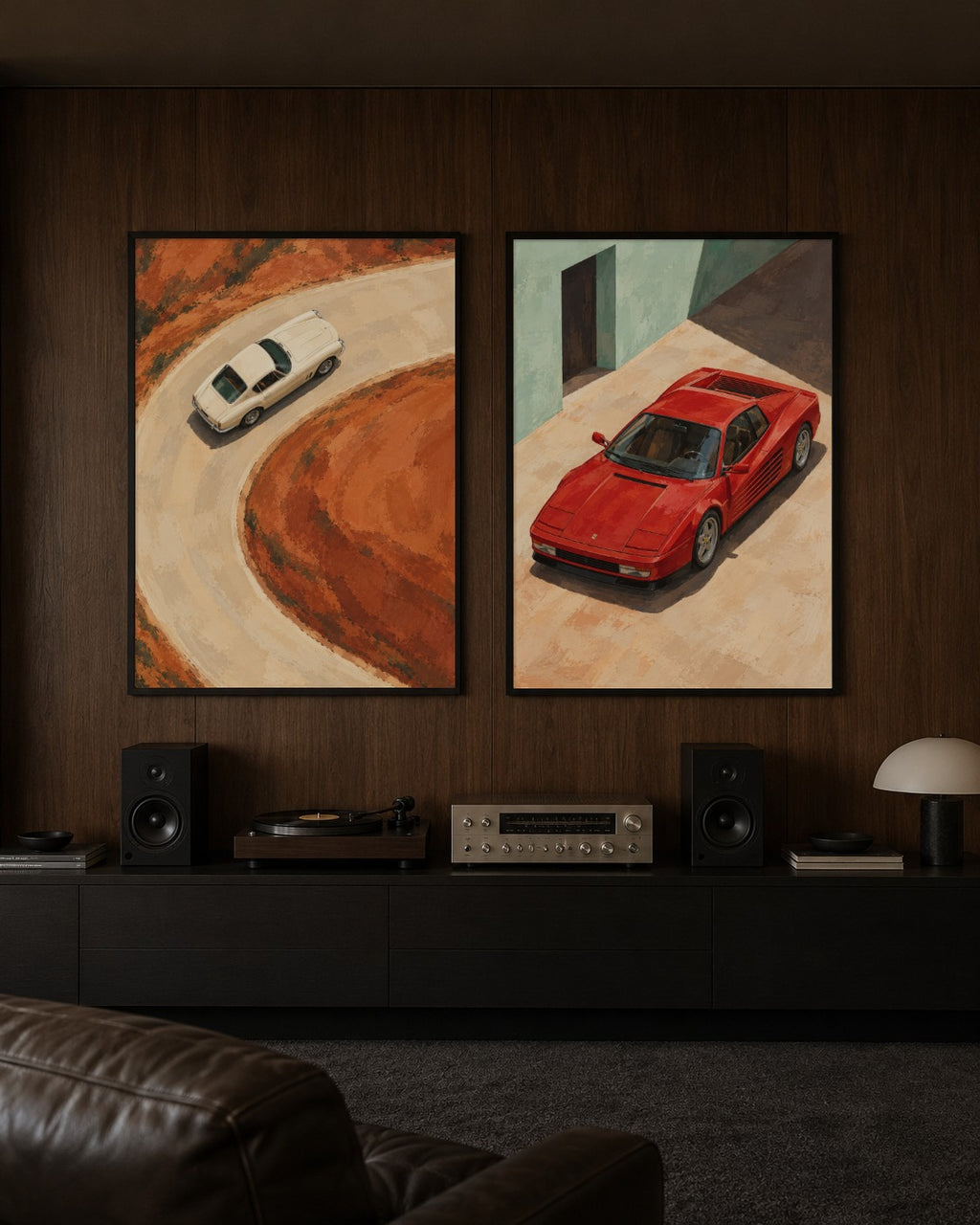 Play in Vermilion art print