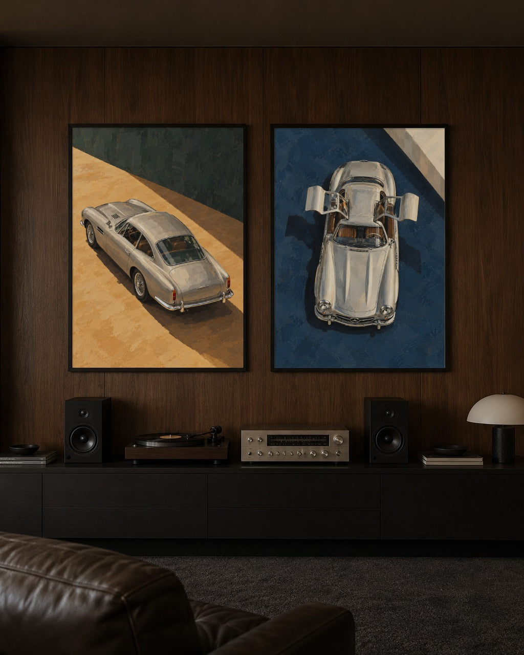 Pulse in Amber art print