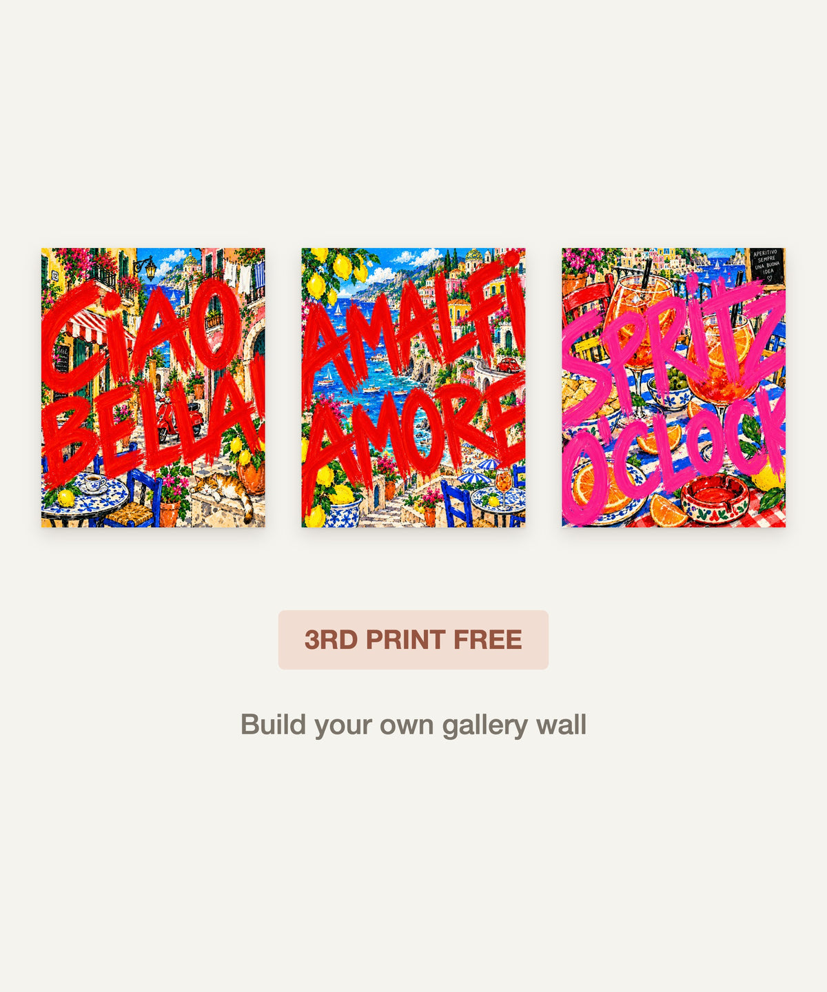 Ruby & Azure art print