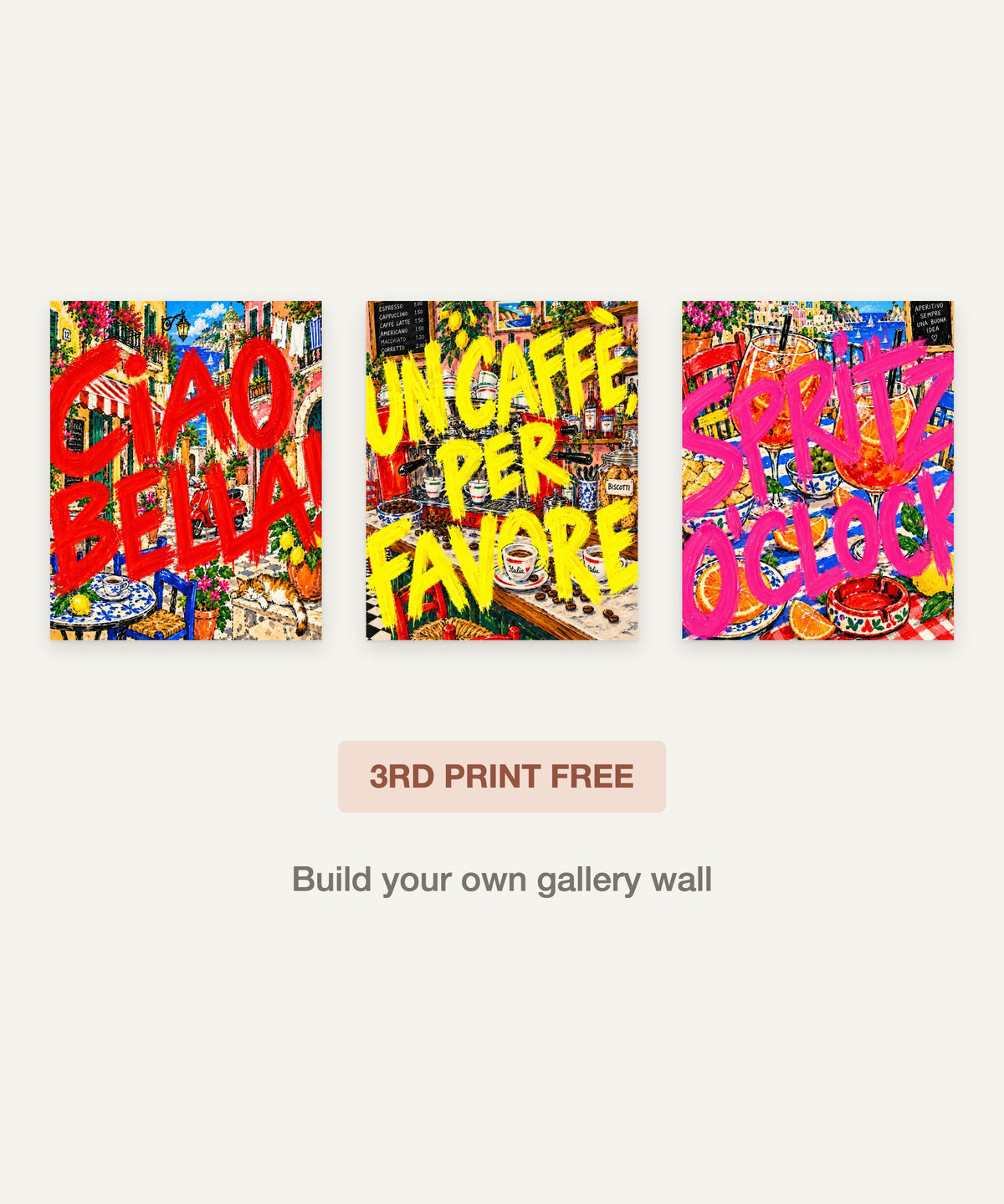 Saffron & Amber art print
