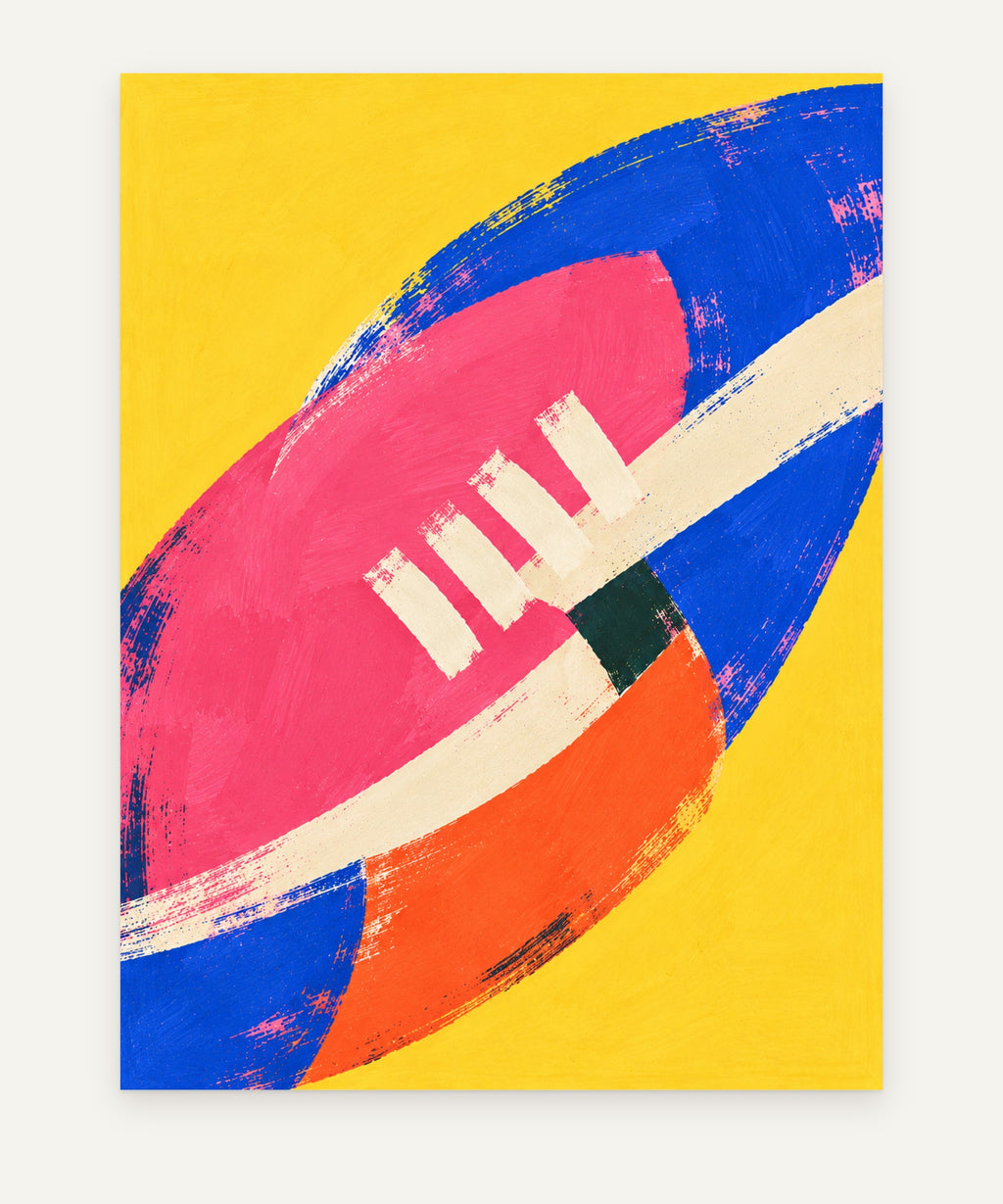 Saffron Signal No. 8 art print