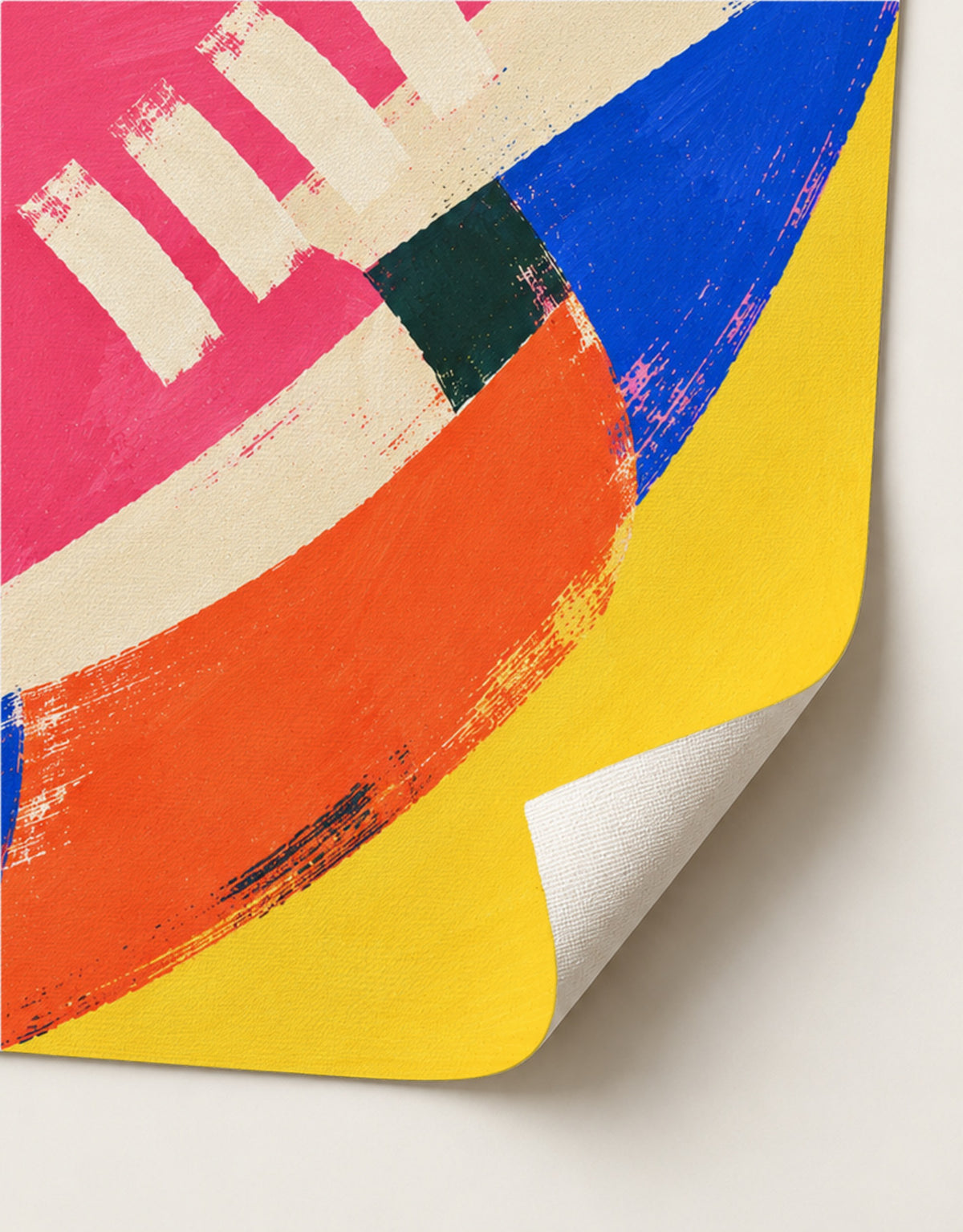 Saffron Signal No. 8 art print