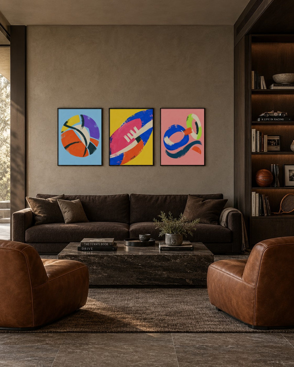 Saffron Signal No. 8 art print