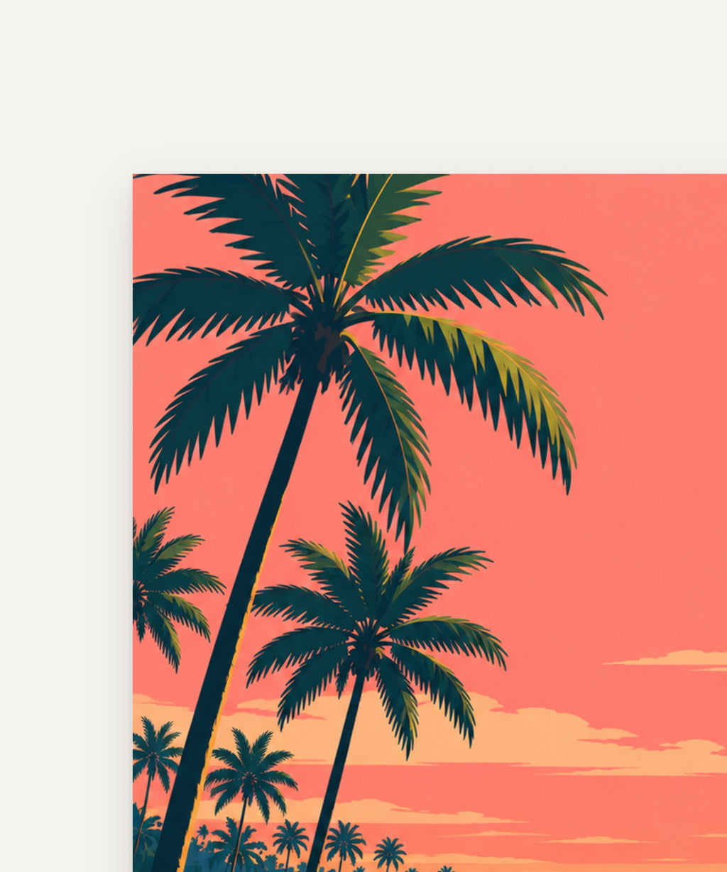 Scarlet & Lagoon art print
