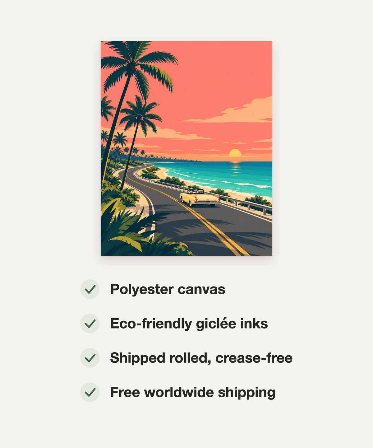 Scarlet & Lagoon art print