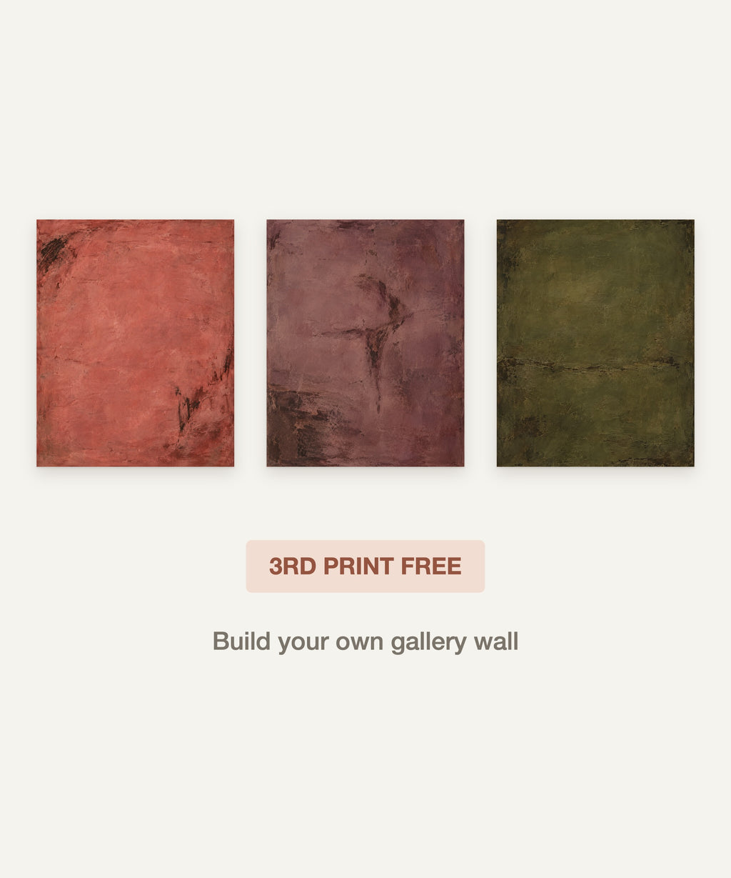 Scarlet & Vermilion art print