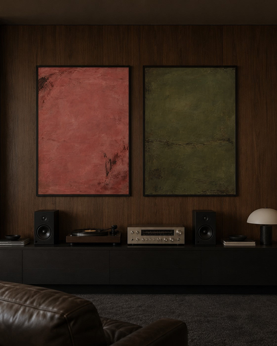 Signal in Ruby art print