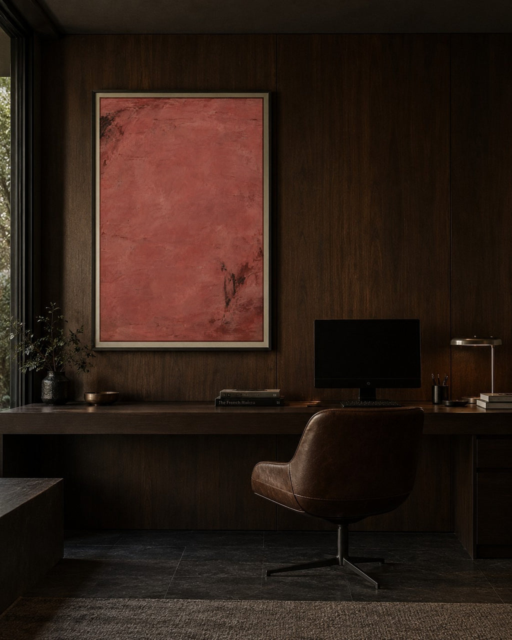 Signal in Ruby art print