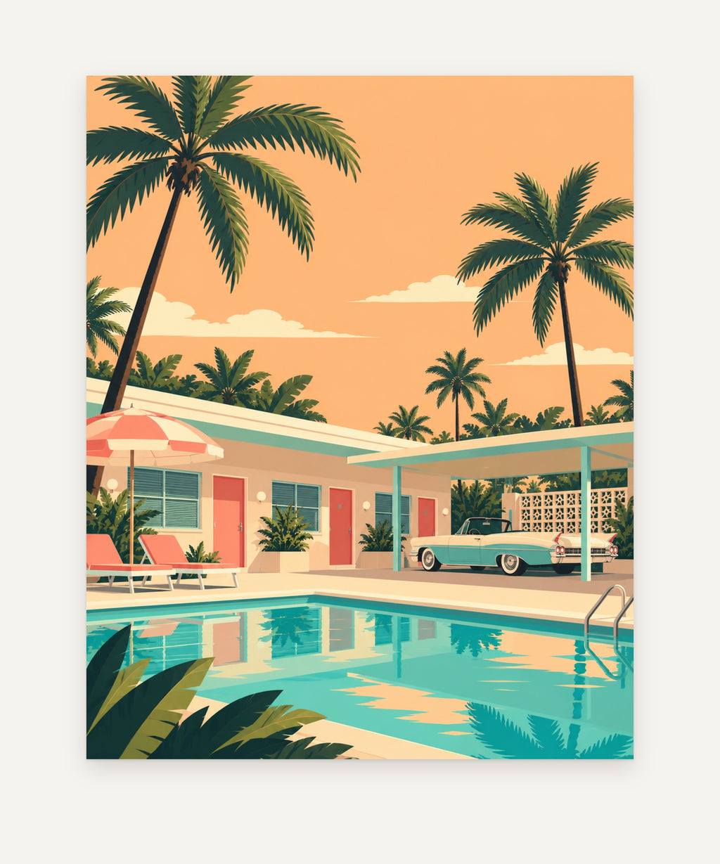 Tempo in Copper art print