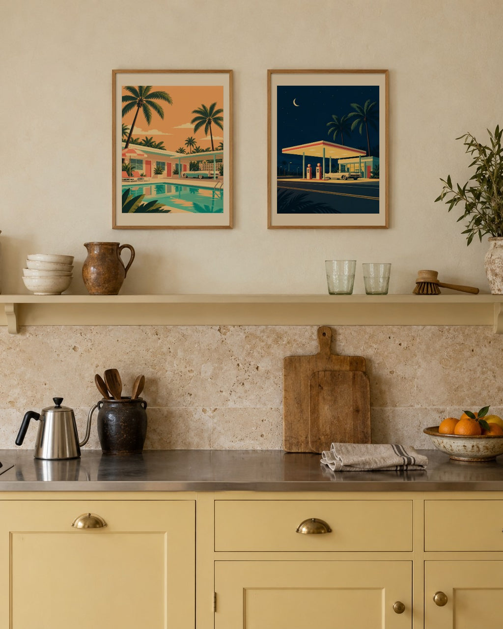 Tempo in Copper art print