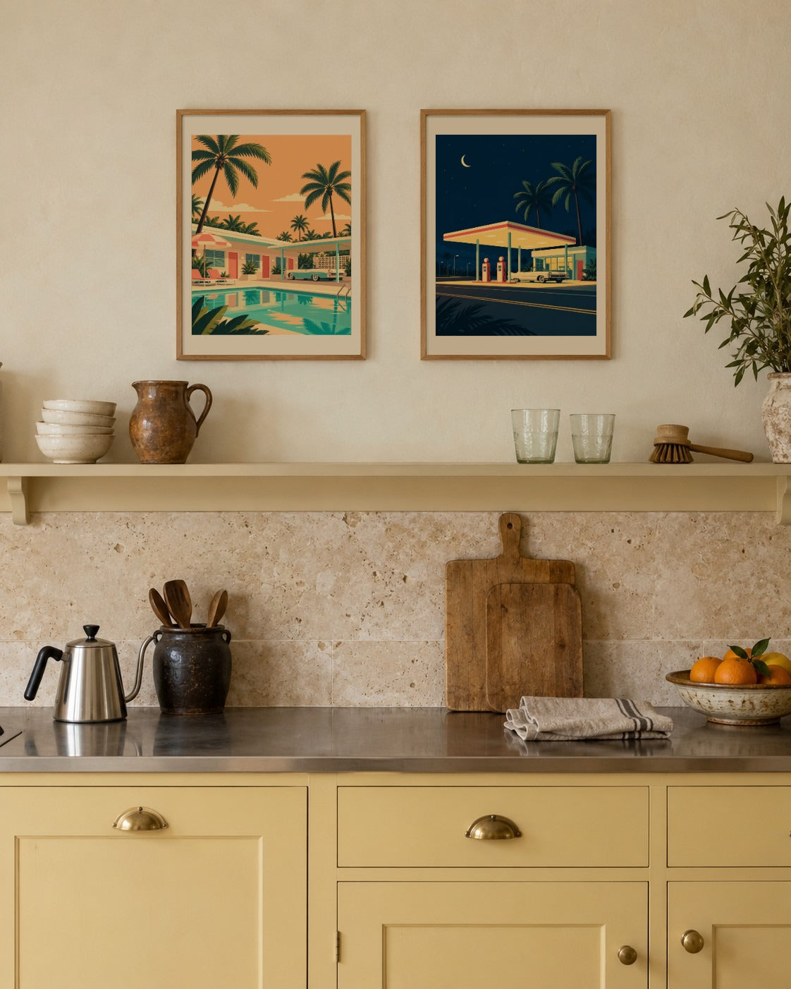 Tempo in Copper art print
