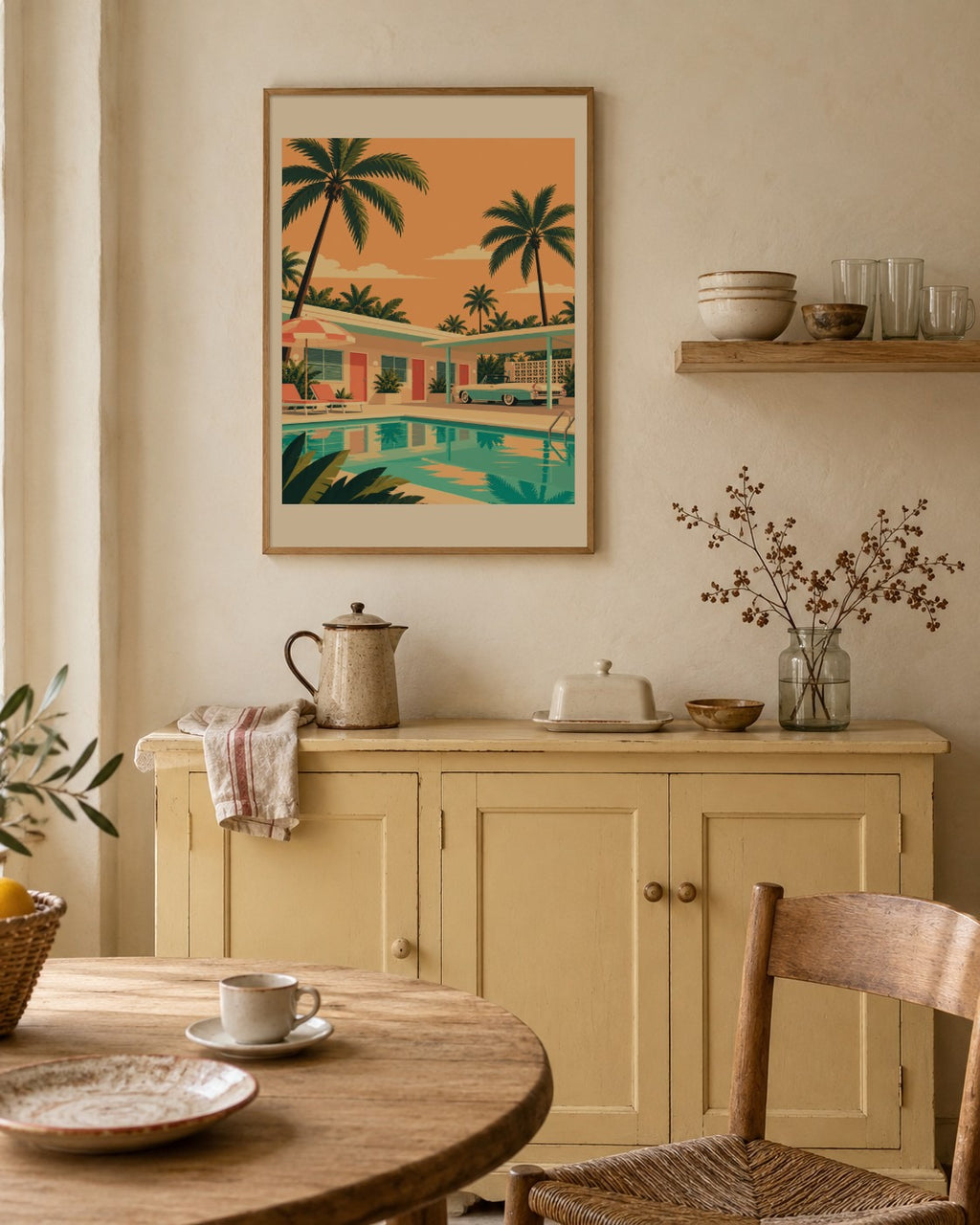 Tempo in Copper art print