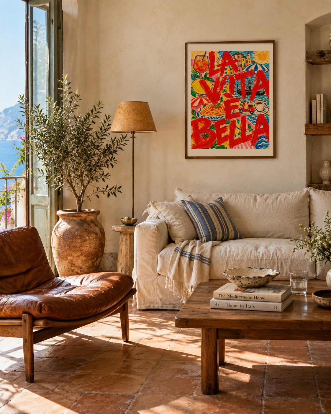 Tempo in Crimson art print