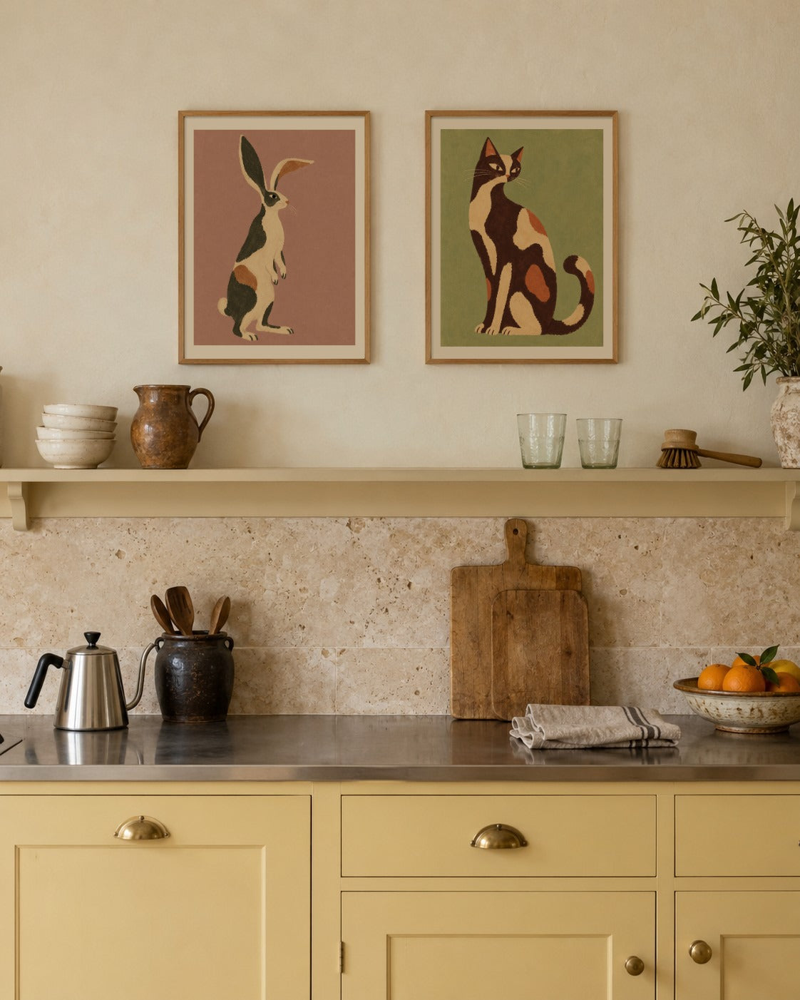 Terracotta Pulse art print