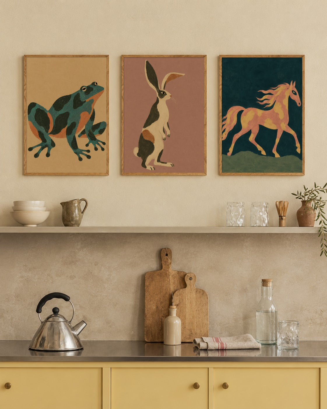 Terracotta Pulse art print
