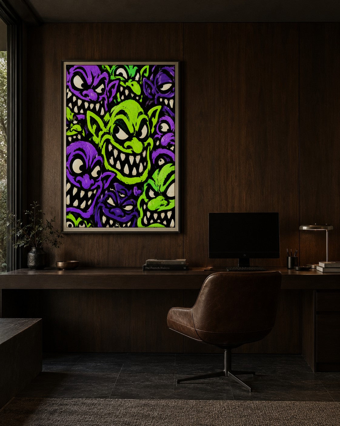 Violet Reverie art print